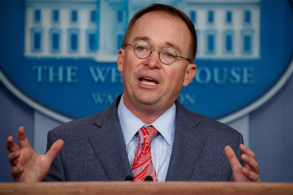 CASO. Es poco probable que Mick Mulvaney coopere con la investigación contra Trump. Foto: AP