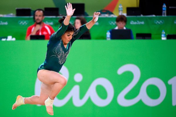 BRILLANTE. Moreno tuvo un destacado año en gimnasia. Foto: MEXSPORT