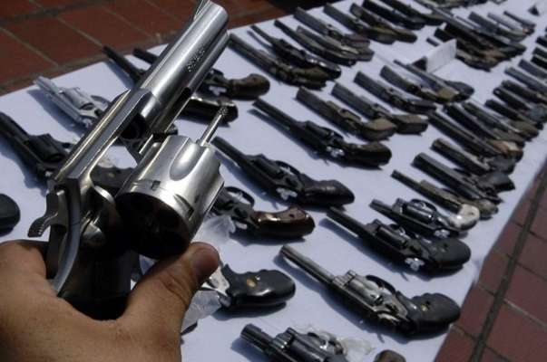 Marcelo Ebrard recaba datos para presionar el control al tráfico de armas. Foto: Especial