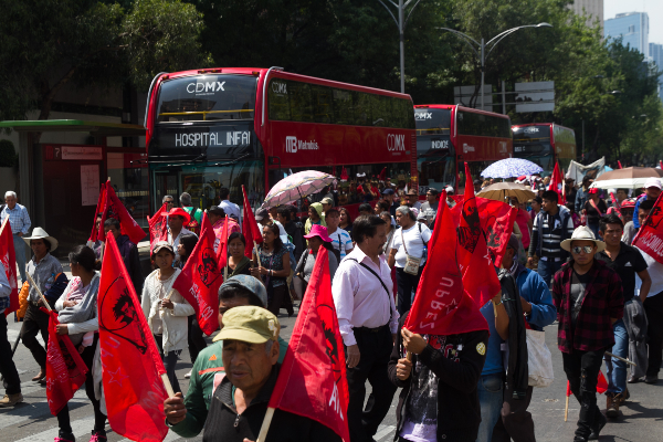 ¡Atención! Este viernes 8 de noviembre se prevén 3 movilizaciones en la CDMX