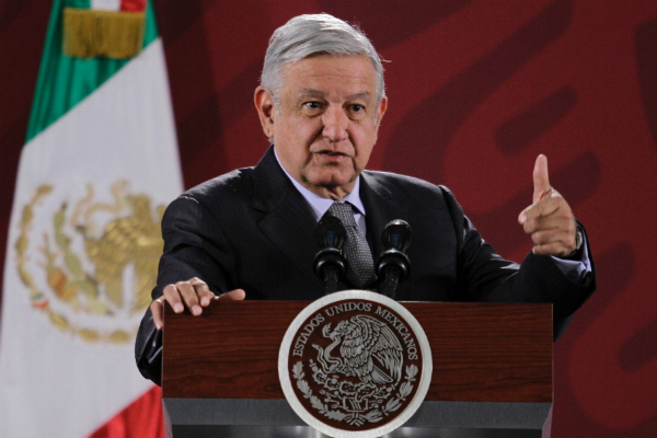 Andrés Manuel López Obrador, presidente de México. Foto: Notimex.