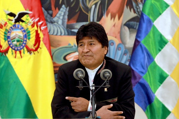 Evo Morales, expresidente de Bolivia. Foto: EFE