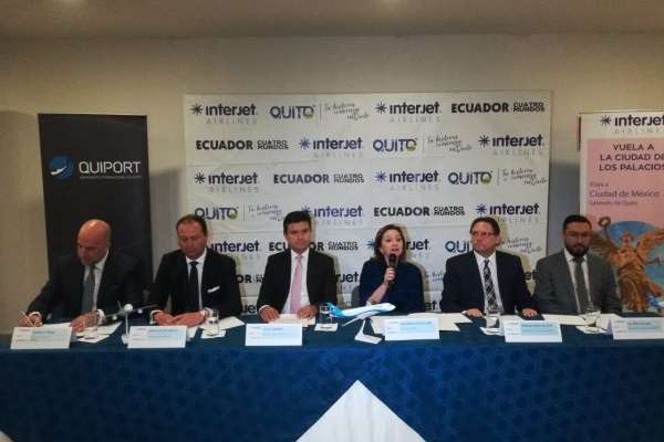 La intención es generar un mayor intercambio de pasajeros entre Ecuador y México. Foto: Especial