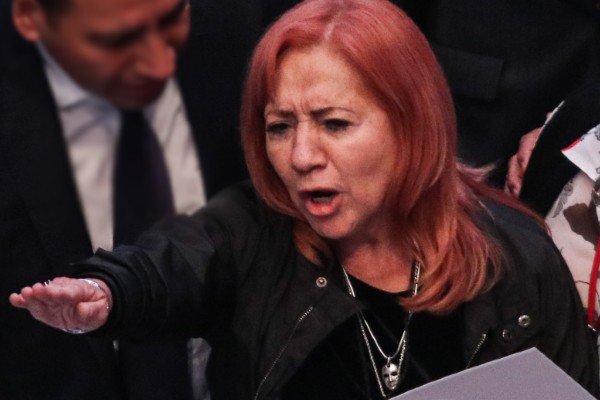 Rosario Piedra Ibarra tomó protesta como nueva titular de la Comisión Nacional de Derechos Humanos. Foto: Cuartoscuro