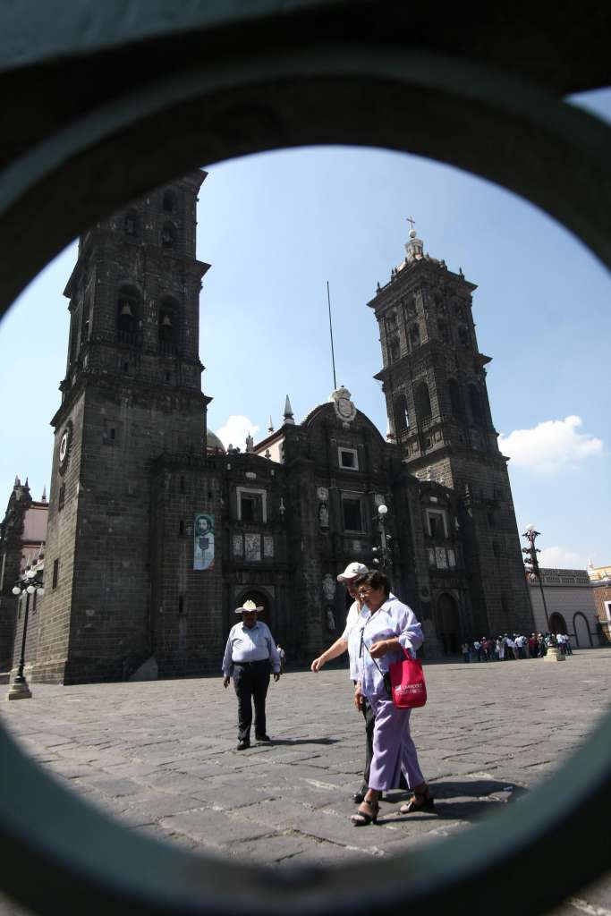 Catedral de Puebla. Foto: Cuatoscuro