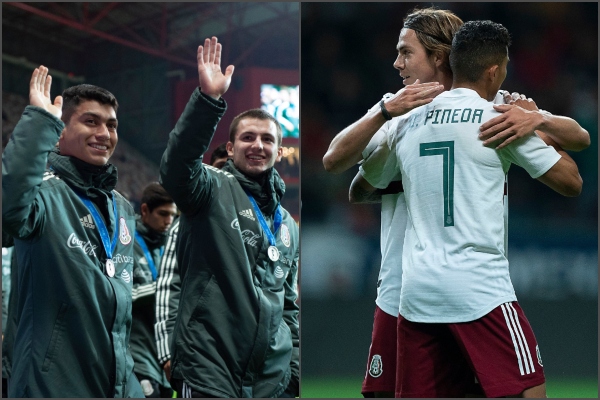 Los sub-17 fueron reconocidos... pero por el público. Foto: @miseleccionmx