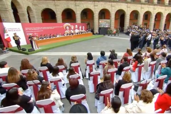 El presidente de México, Andrés Manuel López Obrador, encabeza desde Palacio Nacional. Foto: Especial