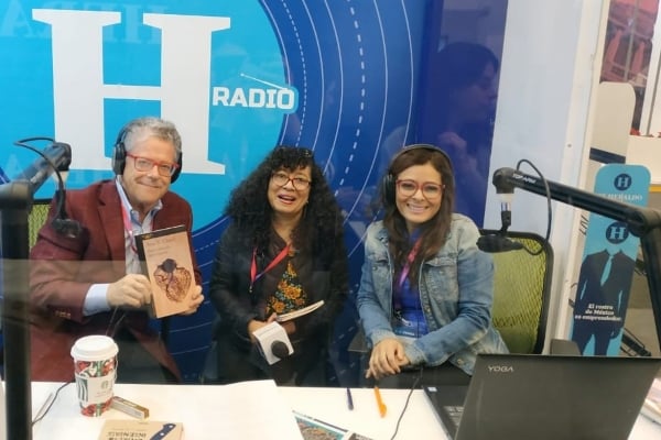 Ana Clavel, la autora del libro “Breve tratado del corazón”, en entrevista con Sergio y Lupita desde la FIL 2019