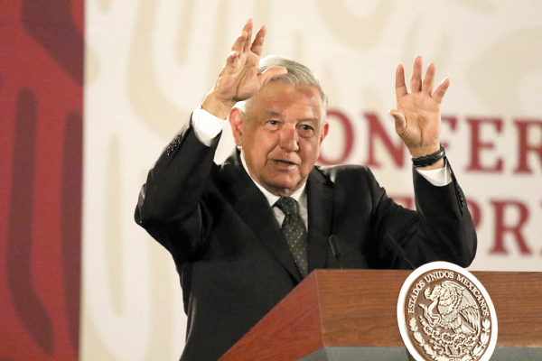 EVIDENCIA. Dijo que se va a presentar un informe de seguridad. Foto: Cuartoscuro