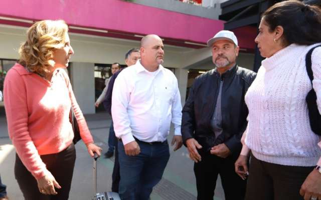 Primero se reunieron con autoridades de la Subprocuraduría Especializada en Investigación de Delincuencia Organizada. Foto: Víctor Gahbler