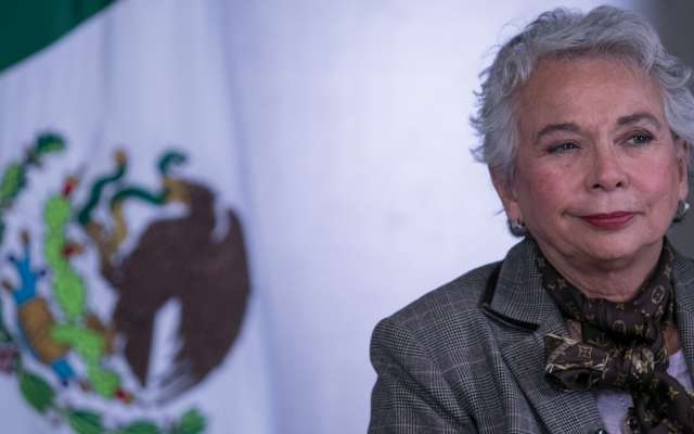 Sánchez Cordero dijo que la caravana salió de Honduras la integran alrededor de 600 personas foto: Cuartoscuro