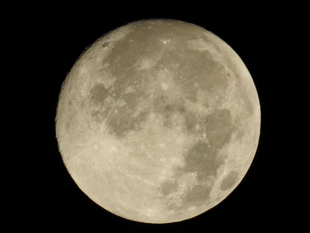 Superluna en CDMX Foto: Gerardo Galicia