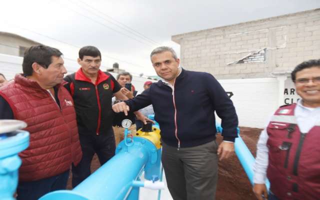 Entregan en Ecatepec dos pozos recuperados; benefician a 160 mil personas