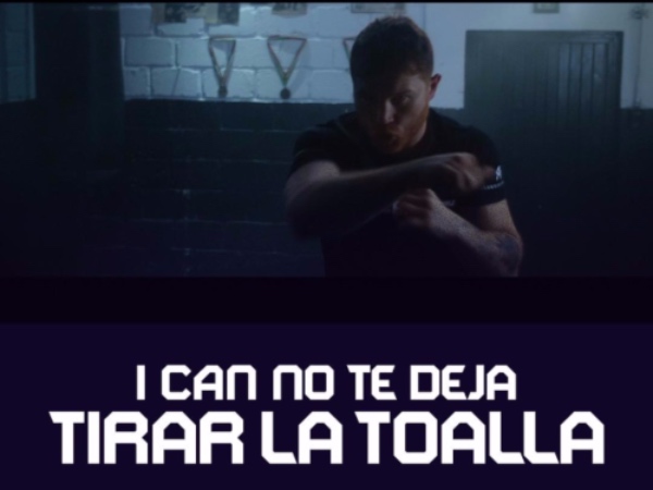 Saúl Álvarez promete combatir la obesidad con I Can. FOTO: Especial 