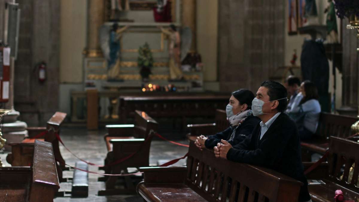 La iglesia tiene protocolos sanitarios FOTO; CUARTOSCURO