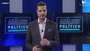 Maximiliano Espejel en estudio de Análisis Político