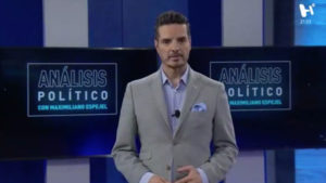 Maximiliano Espejel en estudio de Análisis Político