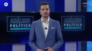 Maximiliano Espejel en estudio de Análisis Político