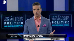 Maximiliano Espejel en estudio de Análisis Político
