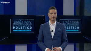 Maximiliano Espejel en estudio de Análisis Político