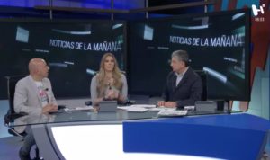 Edgar Morales, Alejandro Cacho y Alma Saint Martín