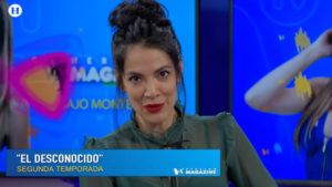 María del Carmen Felix en estudio de Heraldo Magazine