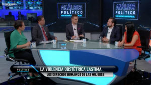 Expertos en mesa de análisis con Maximiliano Espejel en estudio de Análisis Político