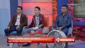 discapacidad, guante, Generación H, IPN, jóvenes,