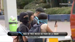 UNAM paro acoso violencia genero feminicidios